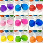 Silicone Cupcake Shaped Baking Molds - 9XShoppy