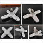 6179 Fan Blade Led Bulb 28v Foldable Led Blade Fan Bulb ( 1 Pc ) - 9XShoppy