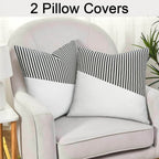 Decorative Pillow Covers Cushion Cases Soft Cotton (26 26 Inch 1 Pair 2 Pc) - 9XShoppy