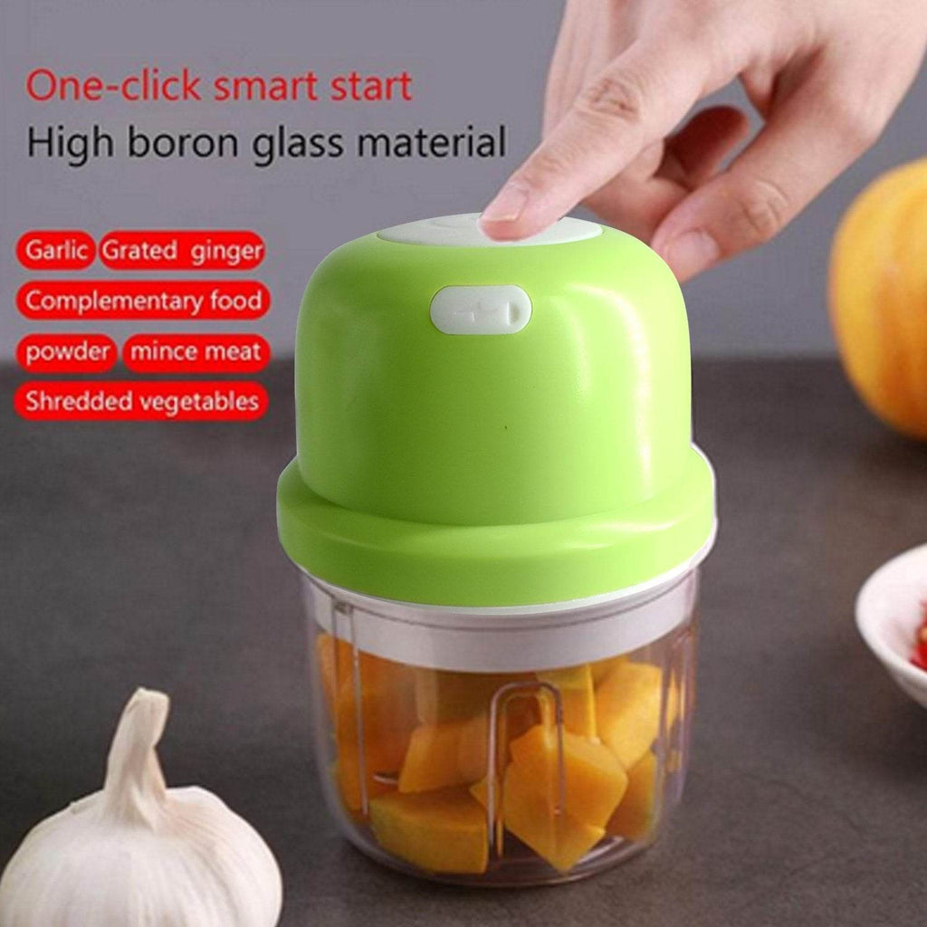 Portable Usb Rechargeable Electric Chopper - 9XShoppy