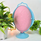 Foldable Fruit Plate Candy Dish Multi Use Mirror Shape Dried Fruit Tray (1 Set) - 9XShoppy