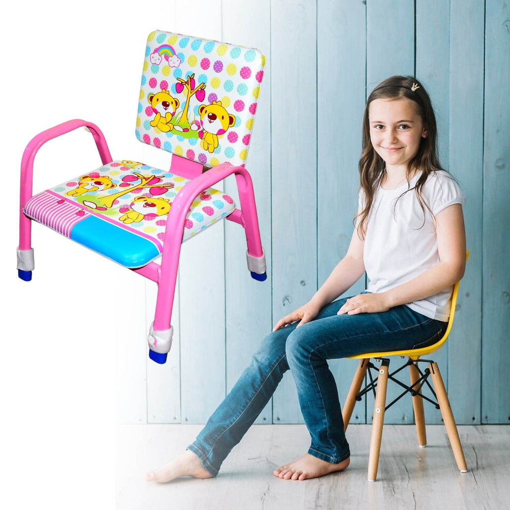 Cartoon Baby Chair Strong Steel Cushion Comfortable Baby Chair High Quality Chair (1 Pc) - 9XShoppy