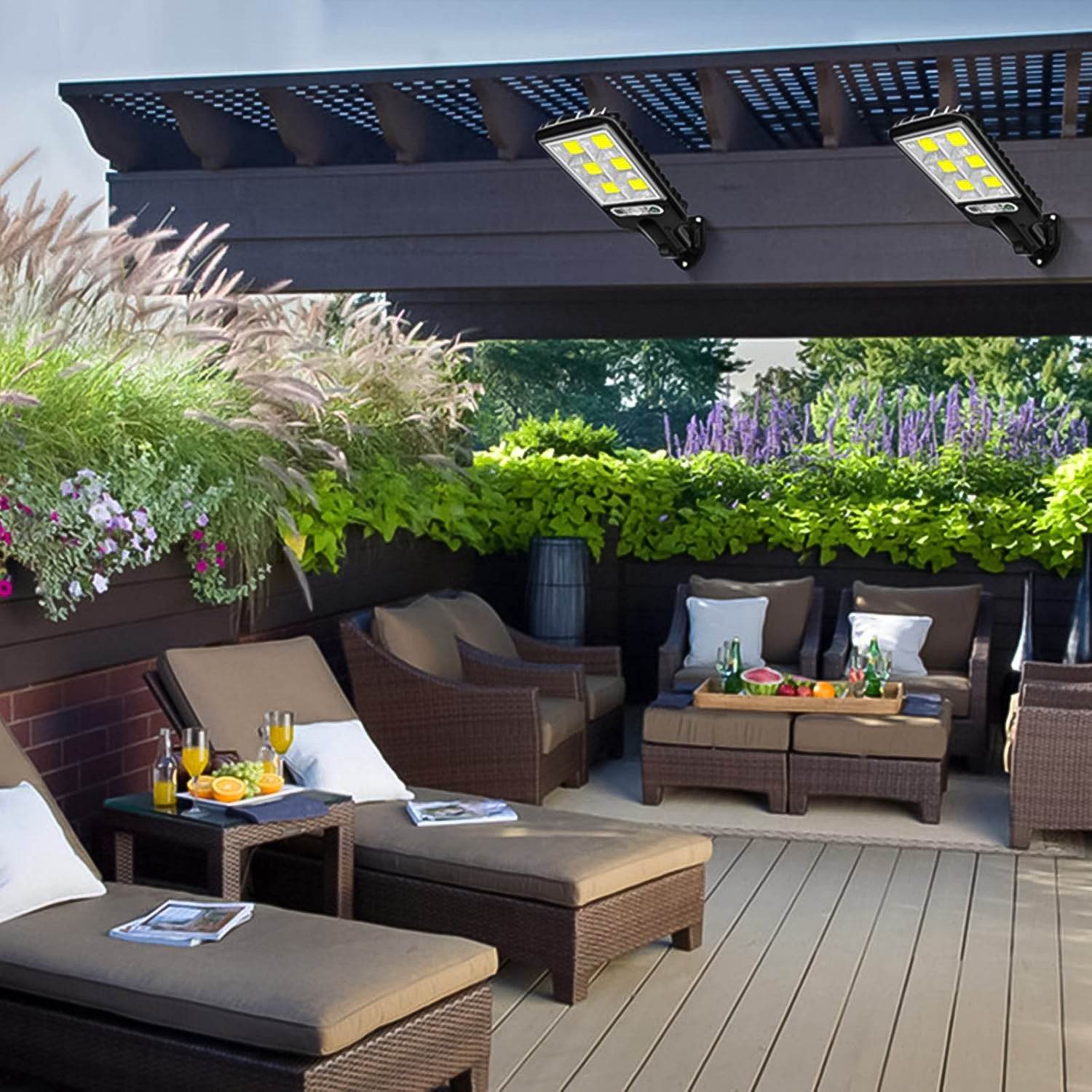 High-power Solar Led Street Light With Motion Sensor Remote Control - 9XShoppy