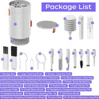 12908 Keyboard Cleaner Kit 20-in-1 Laptop Phone Screen Cleaning Kit Keyboard Cleaning Kit With Electronic Cleaning Brush Spray For Airpods Pro Ipad Iphone Pro Camera Computer Cleaning - 9XShoppy