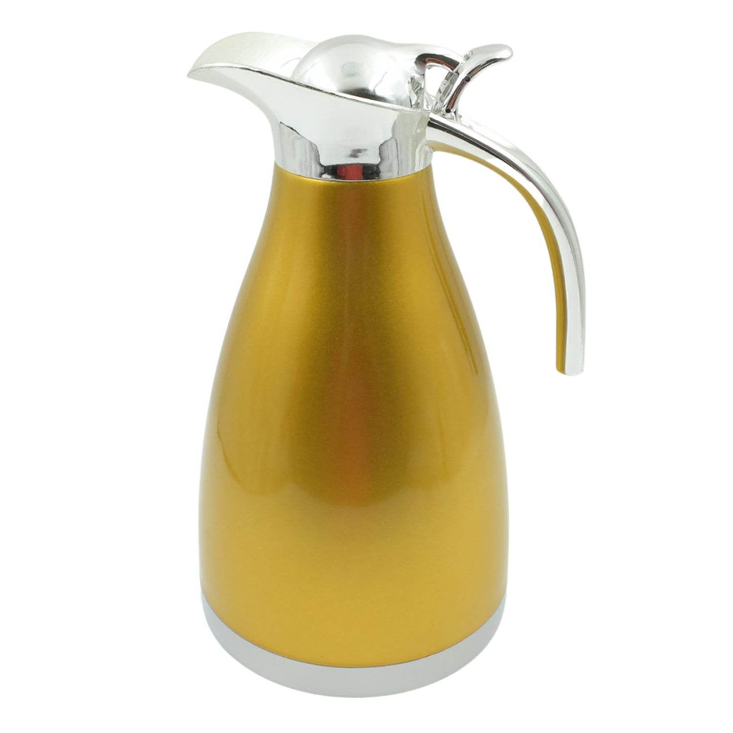 Vacuum Insulated Kettle Jug Vacuum Insulated Thermo Kettle Jug Insulated Vacuum Flask Vacuum Kettle Jug Stainless Steel For Milk Tea Beverage Home Office Travel Coffee (1.5 Ltr) (1pc) - 9XShoppy