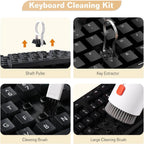 12908 Keyboard Cleaner Kit 20-in-1 Laptop Phone Screen Cleaning Kit Keyboard Cleaning Kit With Electronic Cleaning Brush Spray For Airpods Pro Ipad Iphone Pro Camera Computer Cleaning - 9XShoppy