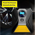 Digital Car Tyre Inflator Portable Air Compressor Pump - 9XShoppy