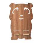 Wooden Cartoon Shape Design Mobile Stand (1 Pc) - 9XShoppy