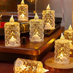 Flameless And Smokeless Decorative Candles Led Tea Light Diwali (24 Pcs Set) - 9XShoppy