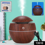 Ultrasonic Aromatherapy Humidifier Usb Desktop (130 Ml 1 Pc) - 9XShoppy