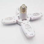 6179 Fan Blade Led Bulb 28v Foldable Led Blade Fan Bulb ( 1 Pc ) - 9XShoppy