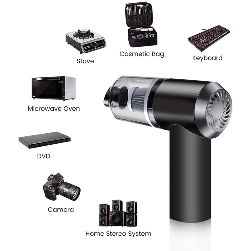Vacuum Cleaner Dust Collection  2 In 1 Car Vacuum Cleaner 120w High-power Handheld Wireless Vacuum Cleaner