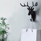 Deer Head Self Adhesive Wall Door Hook Hanger - 9XShoppy