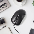 Computer Laptop Wired Optical Mouse M- 045 (1 Pc) - 9XShoppy