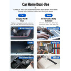 Vacuum Cleaner Dust Collection 2 In 1 Car Vacuum Cleaner 120w High-power Handheld Wireless Vacuum Cleaner - 9XShoppy