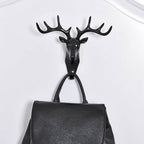 Deer Head Self Adhesive Wall Door Hook Hanger - 9XShoppy