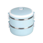 Stainless Steel Hot Lunch Box (2 Layer) - 9XShoppy