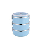 Multi Layer Stainless Steel Hot Lunch Box - 9XShoppy