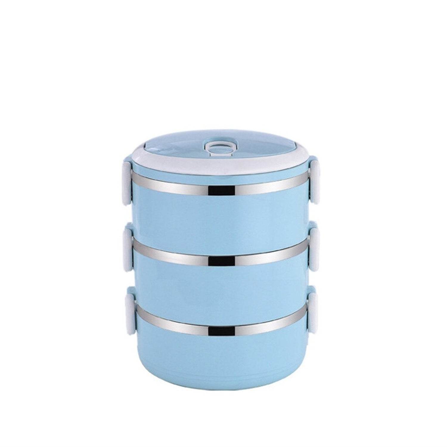 Multi Layer Stainless Steel Hot Lunch Box - 9XShoppy