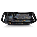Premium Plastic Serving Tray (3 Pc) - 9XShoppy