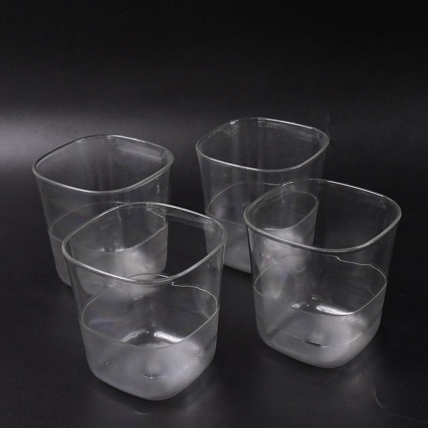 Transparent Stylish Premium Jug With Elegant Handle (2000 Ml Jug Approx 4 Pcs Plastic Glass) - 9XShoppy