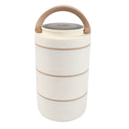 Ganesh Smart Stack 23 Layer Portable Lunch Box Stainless Steel Airtight Leak-proof Lunch Box For Office School Picnic Color May Vary (2 Layer 3 Layer) - 9XShoppy