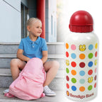 Aluminium Metal Sports Water Bottle 1 Pc (Capacity 350 Ml Approx) - 9XShoppy