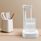 8864 Usb Charging Desktop Water Bottle Dispenser Intelligent Desktop Water Pump With Small Pipe One Button Operation Smart Table Bedside Water Dispenser Desk Water Dispenser For Home Office Outdoor Camping - 9XShoppy