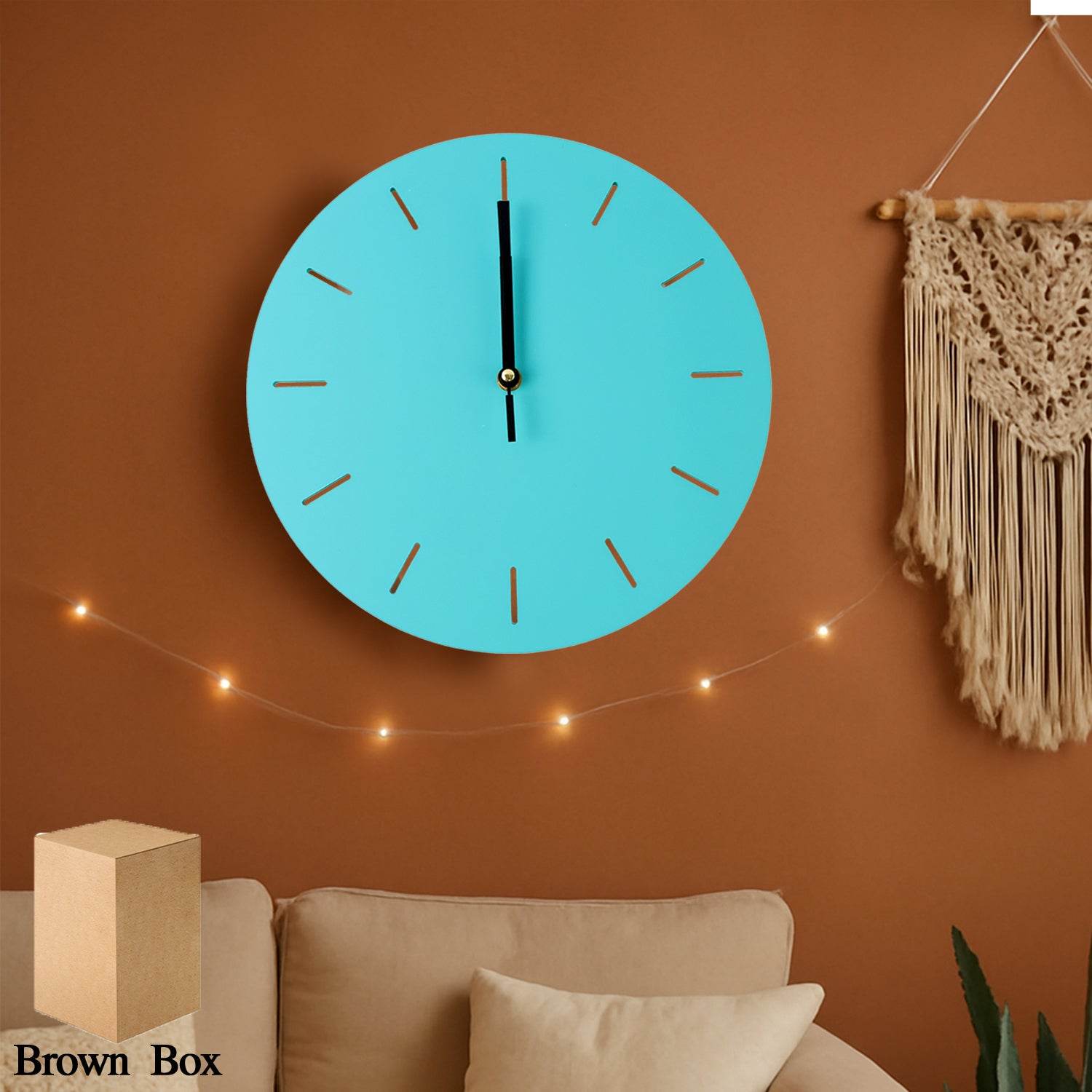 Contemporary Minimal Wall Clock (1 Pc) - 9XShoppy