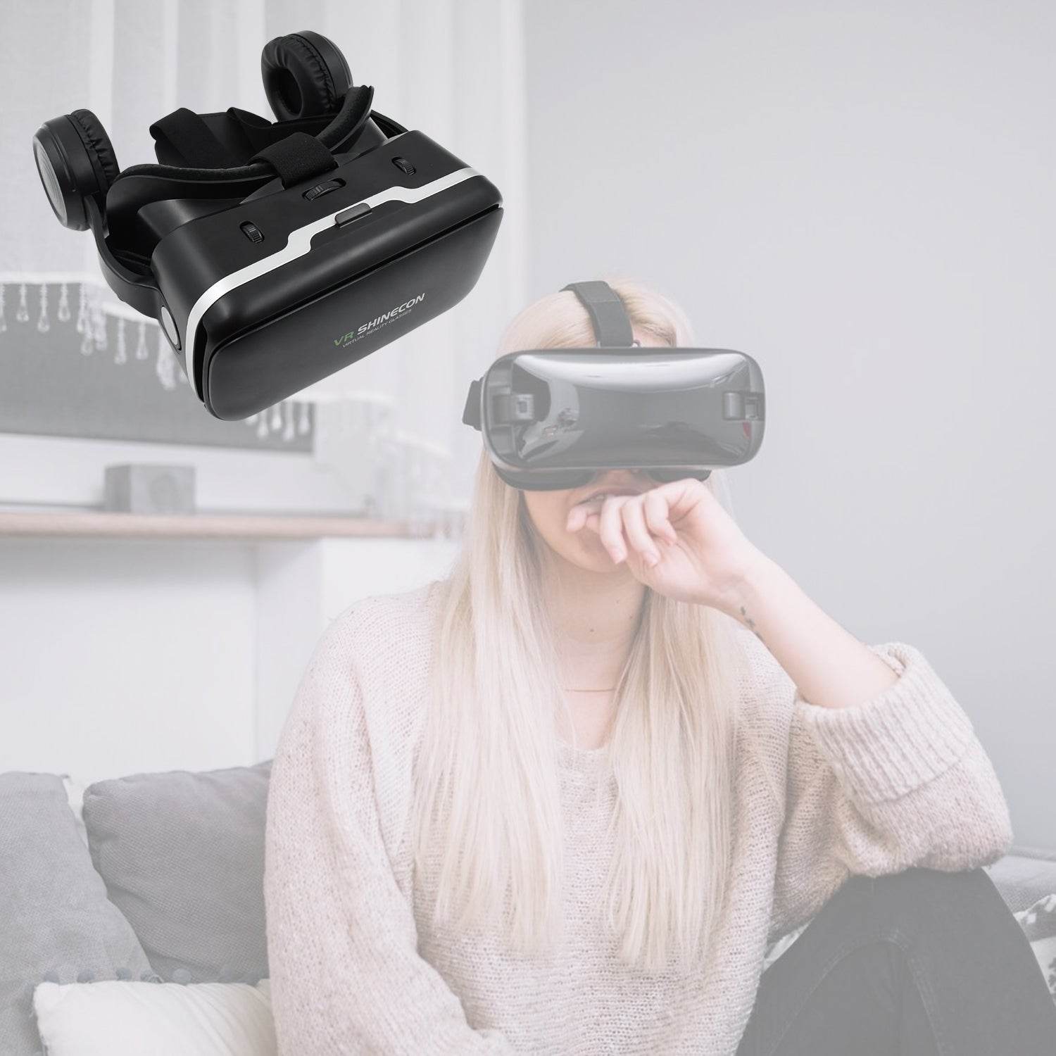 3D HD VR Glasses Virtual Reality Goggles Headset - 9XShoppy