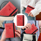 Premium Multifunction Travel Passport Holder Wallet (15x11cm 1 Pc) - 9XShoppy