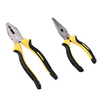 Long Nose Plier And Flat Mouth Plier Combo Tools (2 Pc Set) - 9XShoppy