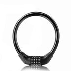 Bike Lock Cable Resettable Cable Lock - Self Coiling 4 Digit Combination Bike Lock - 9XShoppy