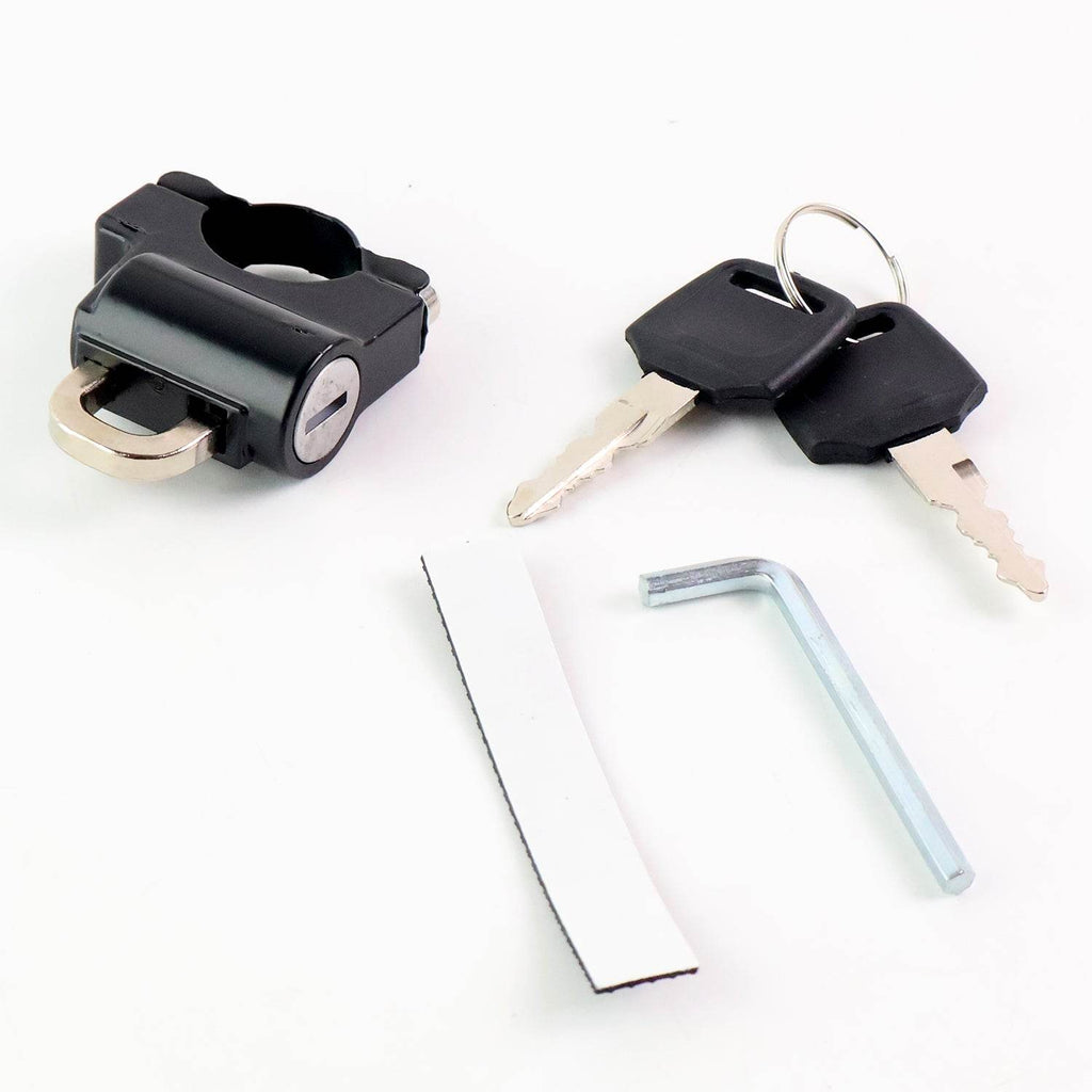 Heavy-duty Helmet Lock For Motorcycle - 9XShoppy