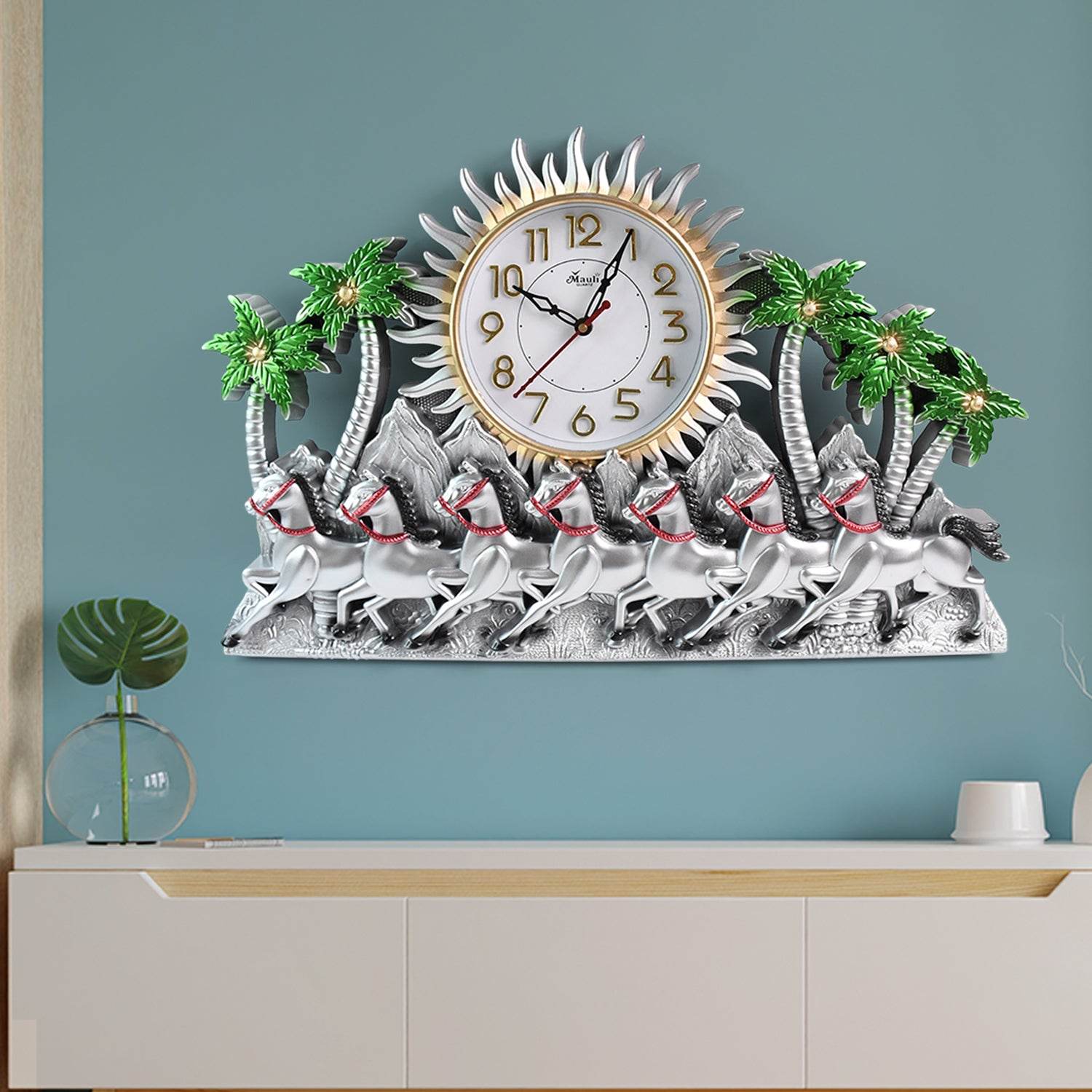 Premium Plastic Body Wall Clock (1 Pc) - 9XShoppy