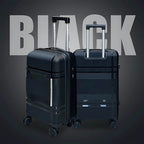 Mix Color Hard-shell Luggage Trolley 4-pc (Set) - 9XShoppy
