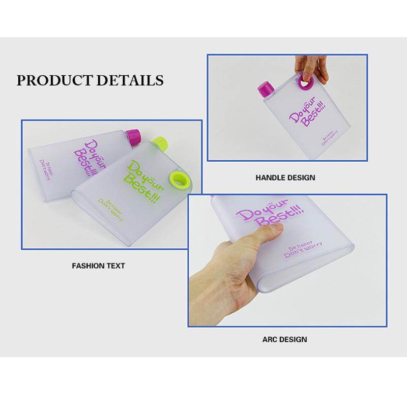 Notebook Style Slim Water Bottle - 9XShoppy