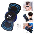 6204 Portable Usb Neck Massager Electric Neck Massager Automatic Massage Enhancer Mini Cervical Massager Ems Lymphatic Drainage Massage With Cable - 9XShoppy