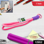 Multipurpose Hand Wrist Strap Lanyardwith Cellphone Phone Strap (1 Pc 7 Inch Multicolor) - 9XShoppy