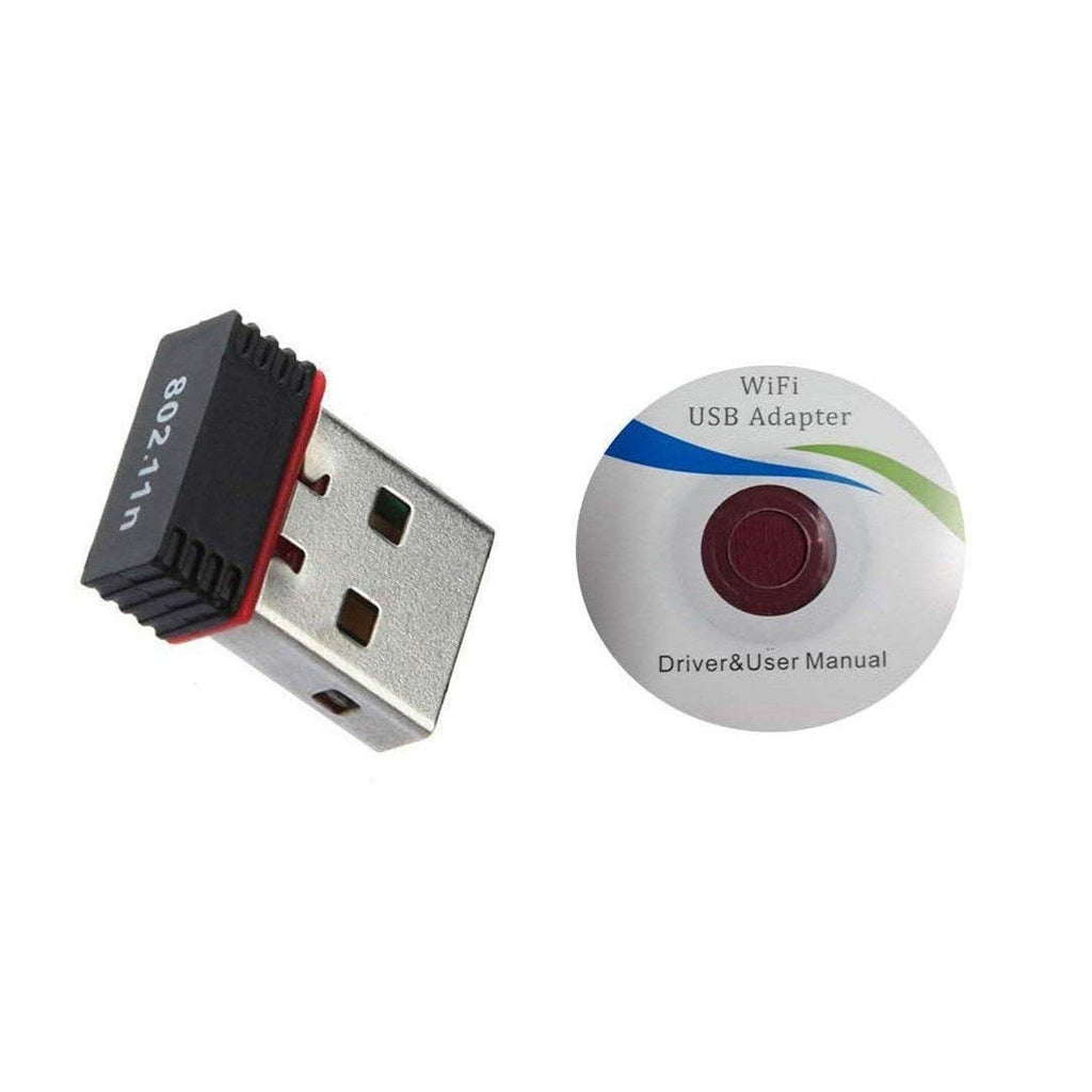 7224 Wi-fi Receiver Wireless Mini Wi-fi Network Adapter With With Driver Cd For Computer Laptop And Etc Device Use - 9XShoppy