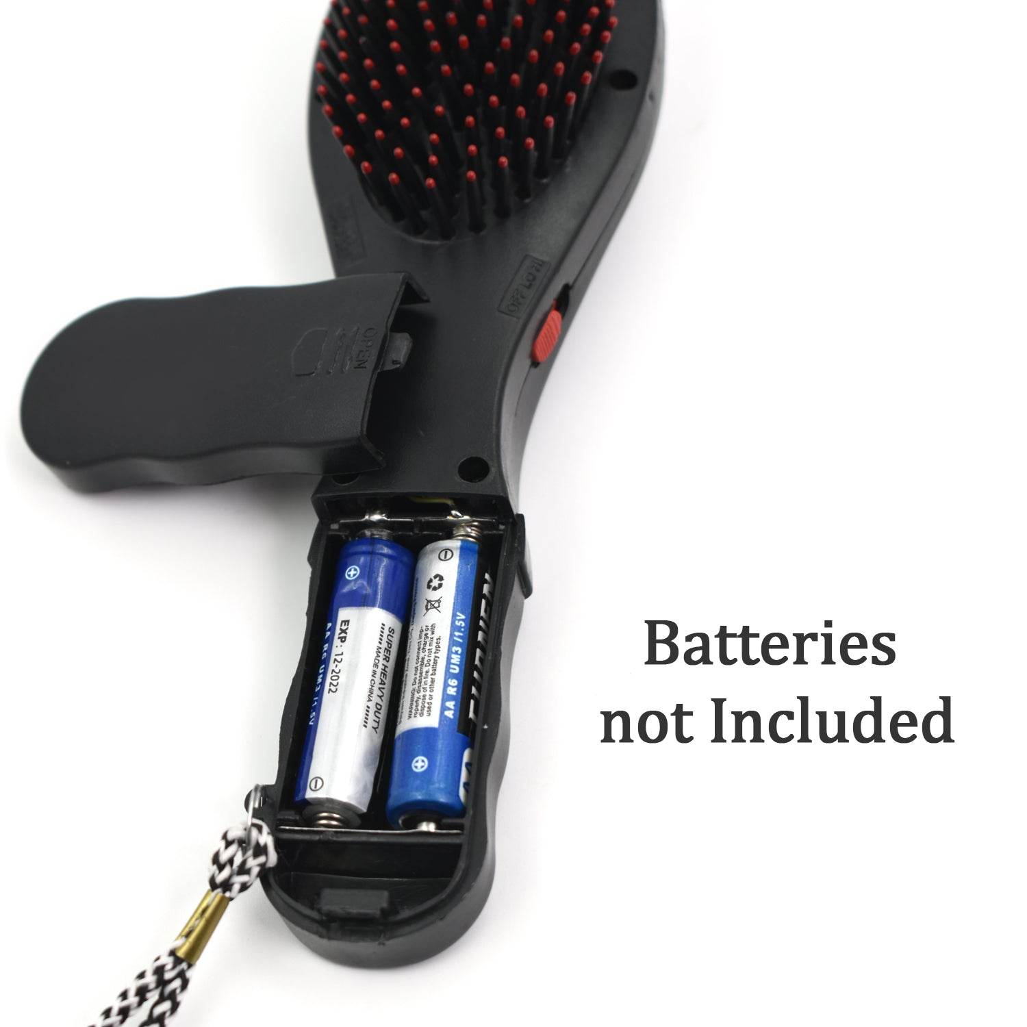 6174 Electric Vibrating Massager Comb Hair Brush Comb Massager - 9XShoppy