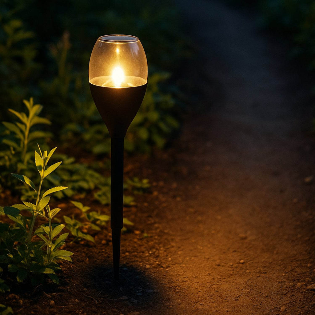 Solar-powered Outdoor Pathway Garden Light (1 Pc) - 9XShoppy