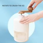 5771 Portable Gola Maker Ice Crusher And Shaved Ice Machine Hand Shaved Ice Machine Manual Fruit Smoothie Machine Mini Household Ice Shaver Small Ice Crusher - 9XShoppy