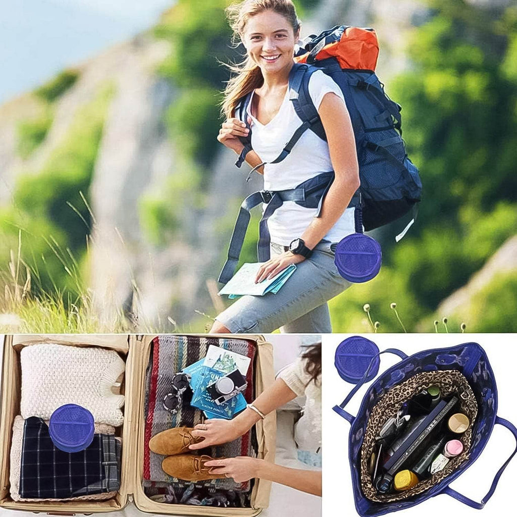 Foldable Collapsible Mesh Laundry Bag Pack Of 1 (Mix Color) - 9XShoppy