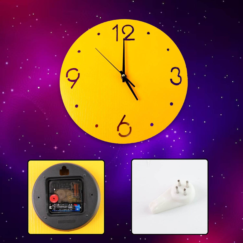 Modern Minimalist Wall Clock For Home Office Dcor (1 Pc) - 9XShoppy