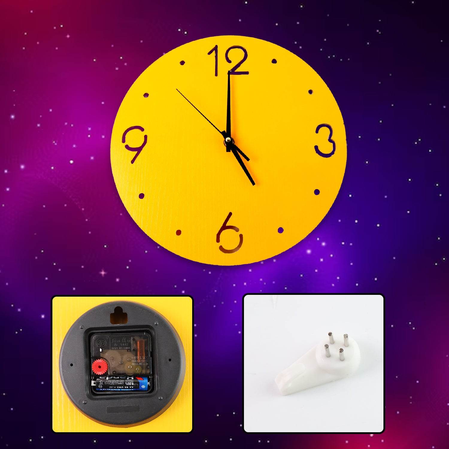 Modern Minimalist Wall Clock For Home Office Dcor (1 Pc) - 9XShoppy