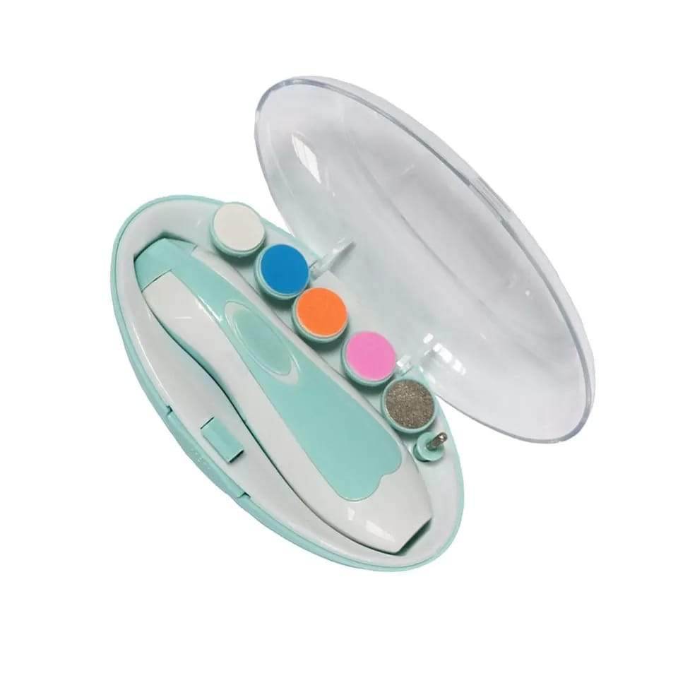 Electric Baby Nail Trimmer With Grinding Heads - 9XShoppy
