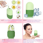 Beauty Ice Roller For Face Eye Reusable Face Rollers Facial Roller Box - 9XShoppy