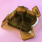 Luxury Delight 4-piece Dryfruit Storage Box (1 Set) - 9XShoppy