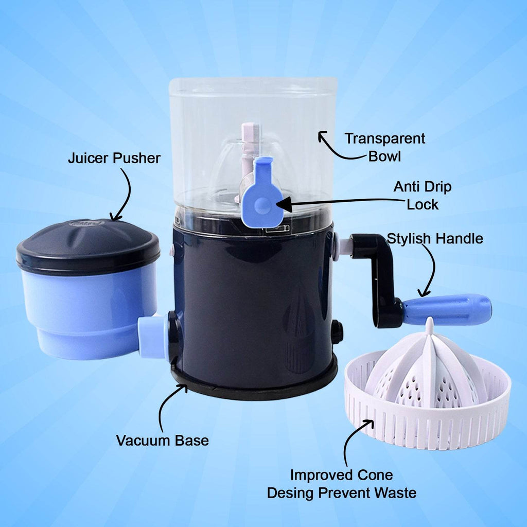 Ritu Hand Operated Compact Manual Juicer (Multicolor 1 Pc) - 9XShoppy
